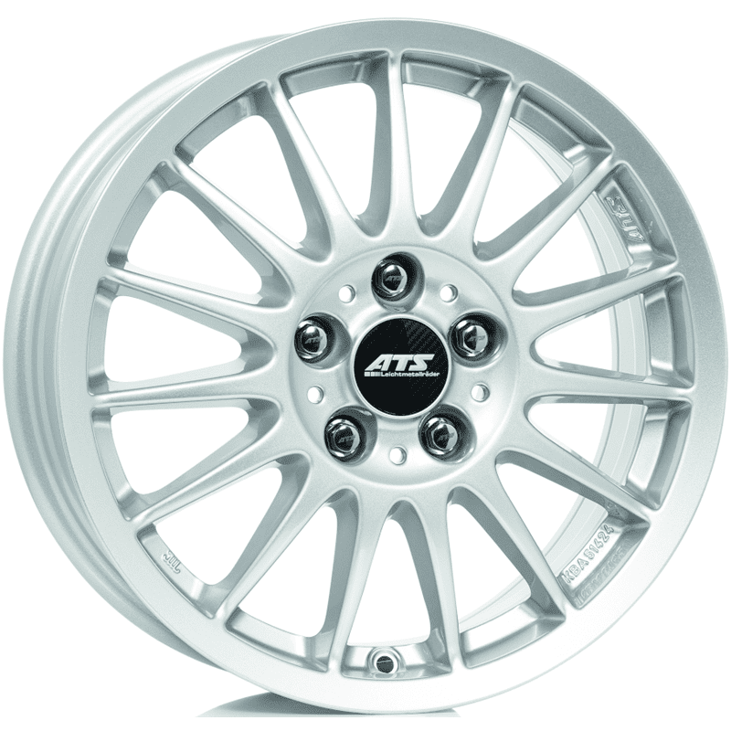 FELGE A16 4X100 ET40 6,5X16 ATS STREETRALLY SILVER 63,3 (CHEVROLET, DACIA, DAEWOO, DAIHATSU, FIAT, HONDA)