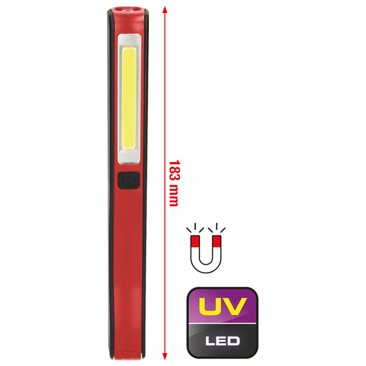 LED COB STRIPE SERVISNO SVJETLO 190 LUMENA SA UV REFLEKTOROM LED 550.1173 KS ALATI