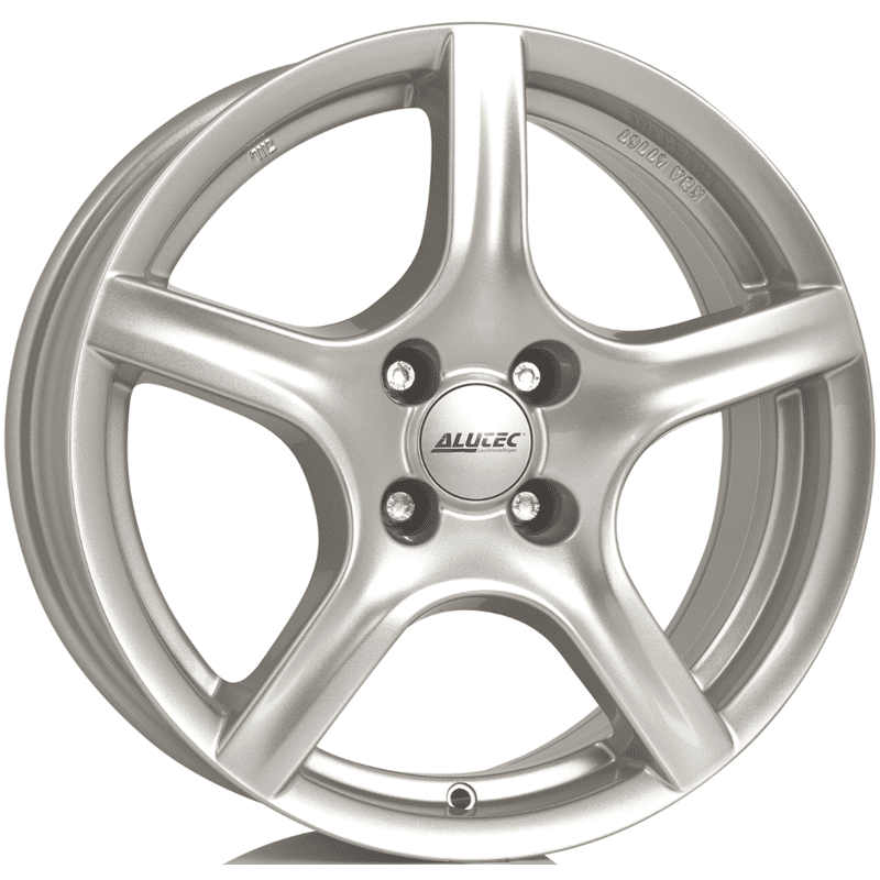 FELGE A15 4X100 ET38 6,0X15 ALUTEC GRIP SREBRNA 63,3 ( BMW, CHEVROLET, CITROEN, DACIA, DAEWOO, DAIHATSU, F