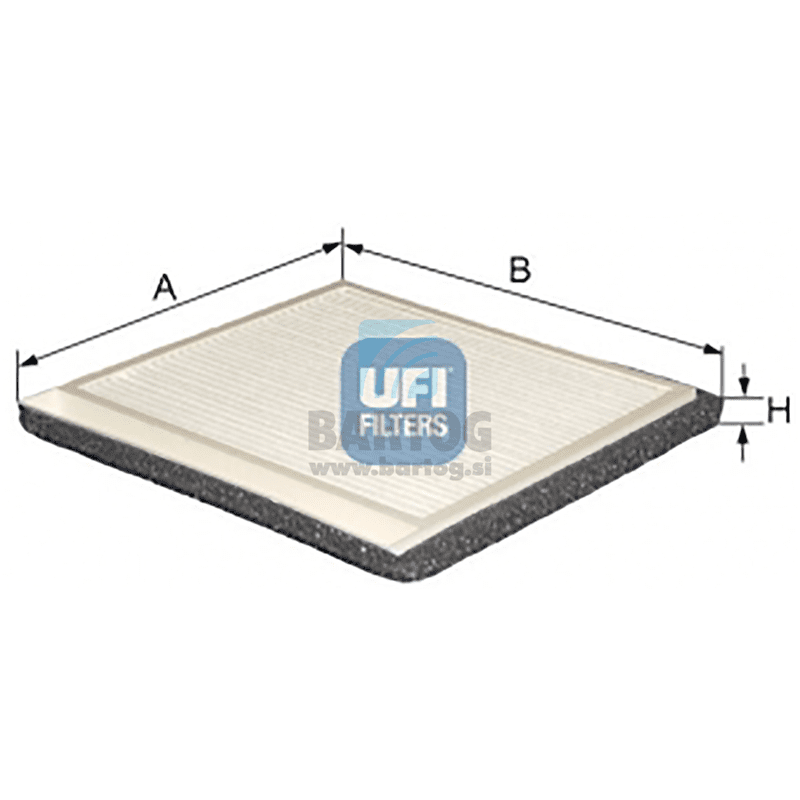 FILTER KABINE UFI 53.021.00
