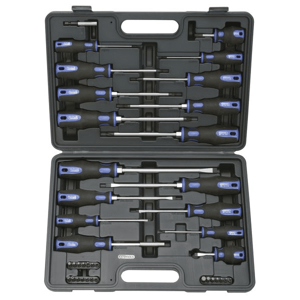 ERGOTORQUEPLUS KOMPLET ODVIJAČA INASTAVAKA, 39-DJELNI 159.0100 KS TOOLS