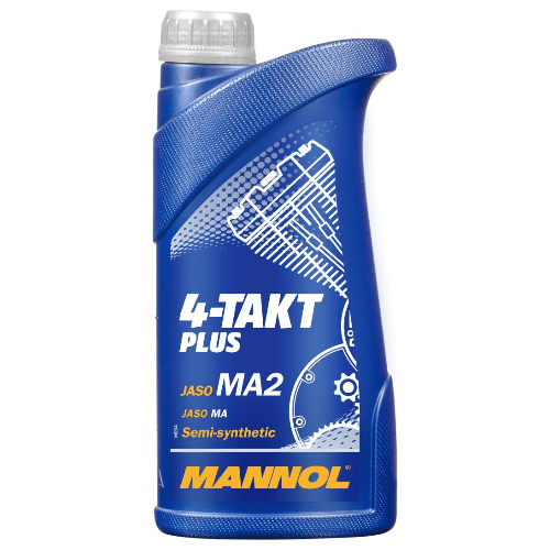 OLJE MANNOL 4-TAKTNO PLUS 10W40 1L