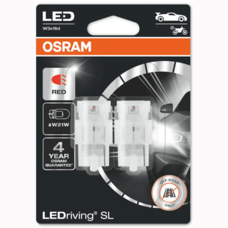 2X ŽARNICA OSRAM LED 12 V 1,4 W W3X16D RDECA 7505DRP-02B