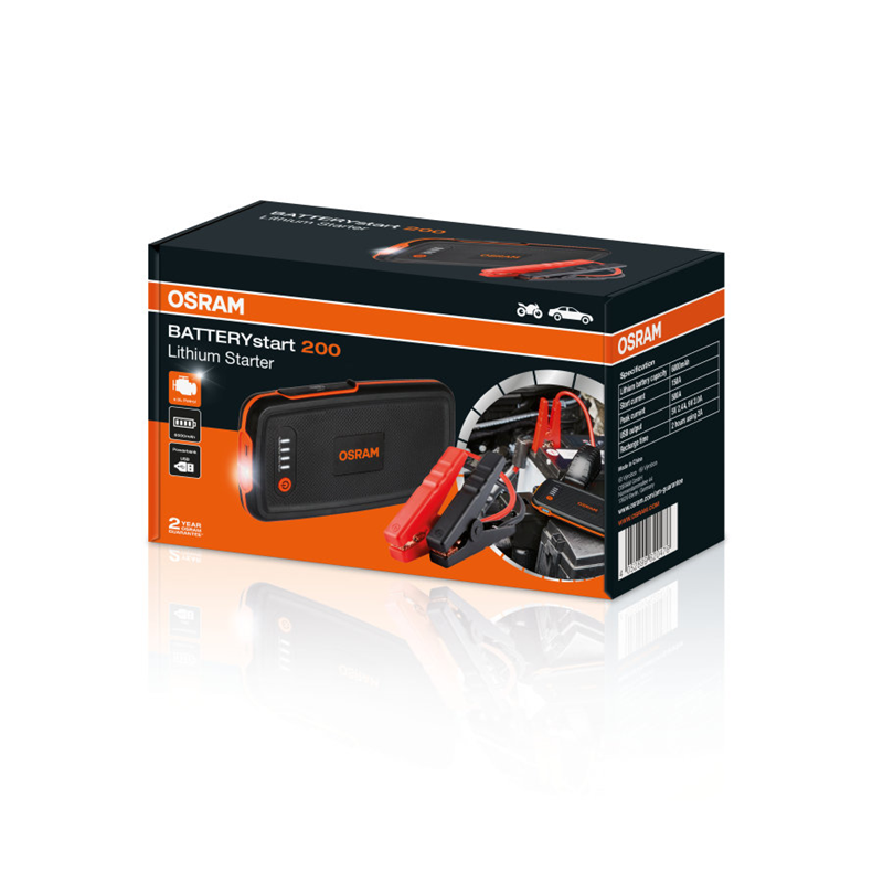 BOOSTER OSRAM OBSL200 BATTERYSTART 200 6000MAH MULTIFUNKCIJSKI