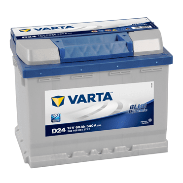 AKUMULATOR VARTA D24 60AH D+ 540A(EN) 242X175X190, 560408054