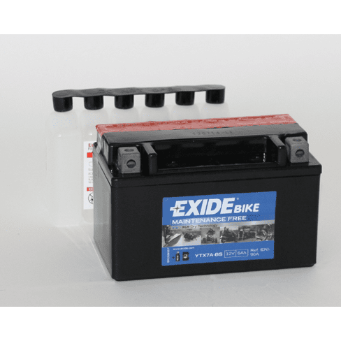 AKUMULATOR EXIDE ETX7A-BS L+ 6AH 90A(EN) 150X87X93 = YTX7A-BS