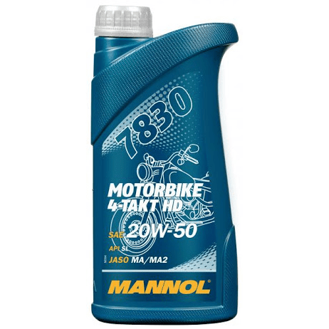 OLJE MANNOL MOTOR 4T HD 20W50 1L