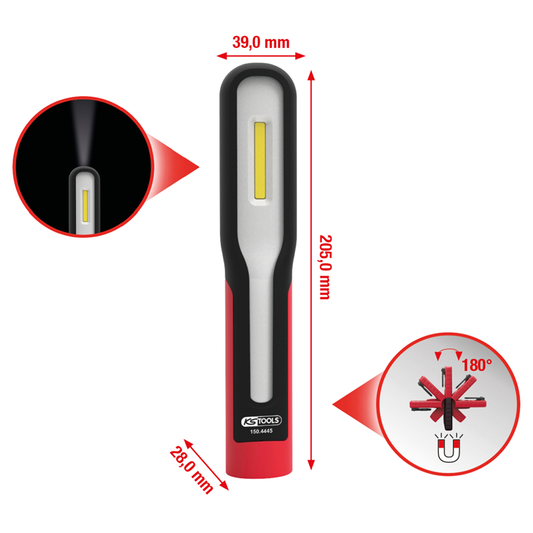 PERFECTLIGHT RUČNA SVJETILJKA 200 LUMENA, FLEKSIBILNA 150.4445 KS ALATI