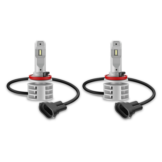 2X LED ŽARULJA 12V 24V 50W H11 6000K PGJ19-2 LEDRIVING HLADNO BIJELA 67211CW